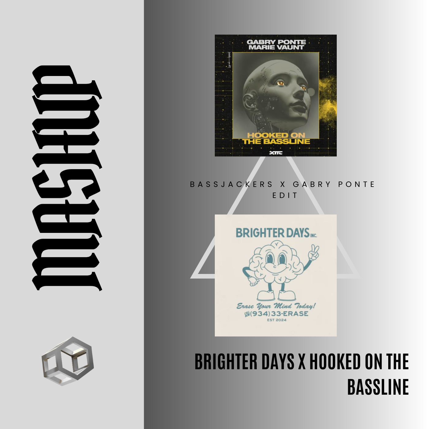 150. Bassjackers x Gabry Ponte - Brighter Days x Hooked on the Bassline [Complet Edit]