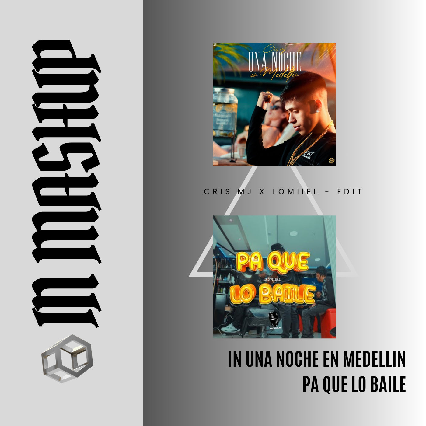 124. IN Mashup x Una noche en medellin x Cris MJ x Lomiiel - Pa que lo bailes [Complet Edit]