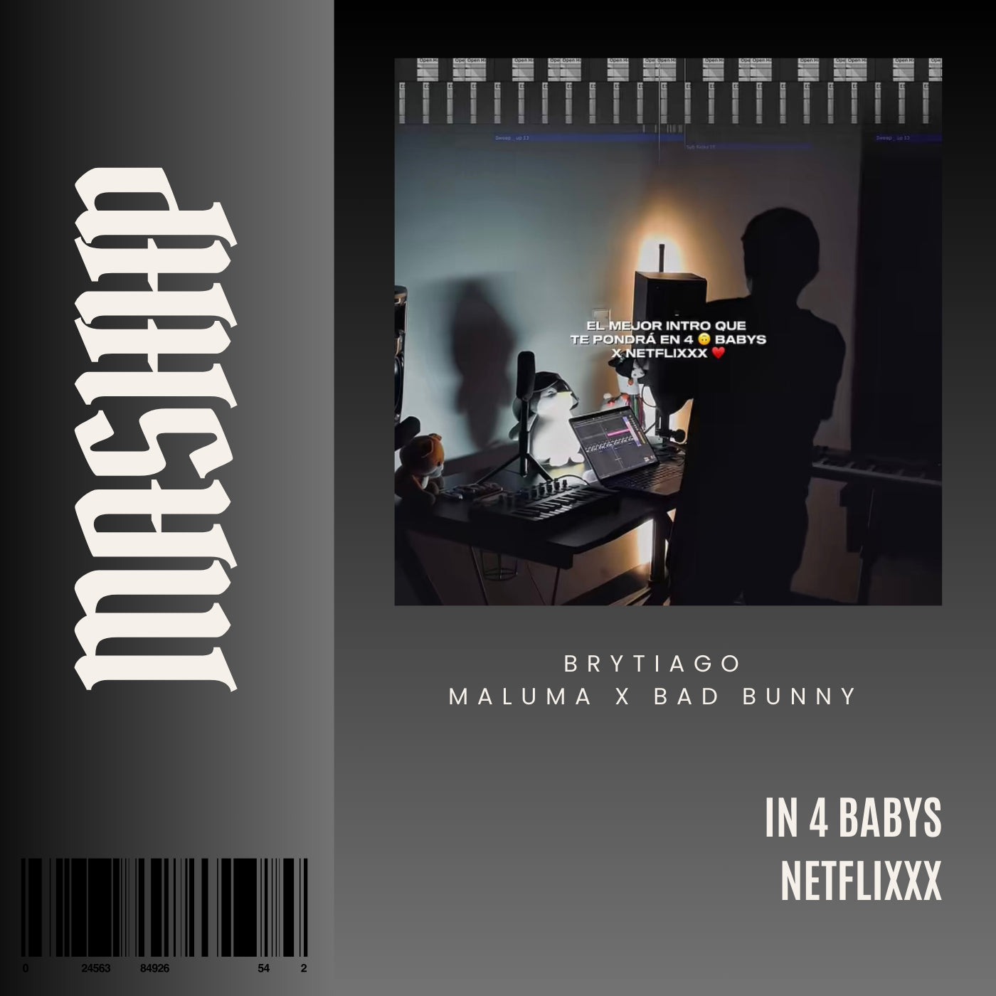 135. IN Mashup x Cuatro Babys x Maluma x Brytiago - Netflixxx [DJ Juan Saavedra Aca Out.]