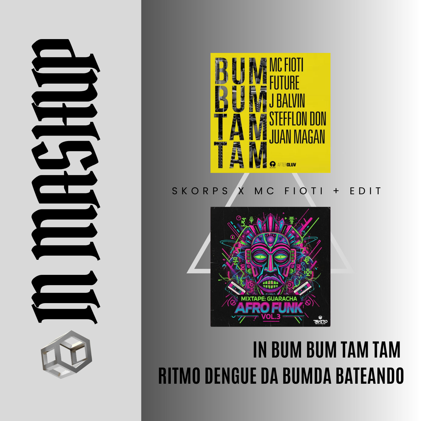 130. IN Mashup x Bum Bum Tam Tam x Skorps - Ritmo Dengue Da Bunda Bateando [DJ Juan Saavedra Edit]