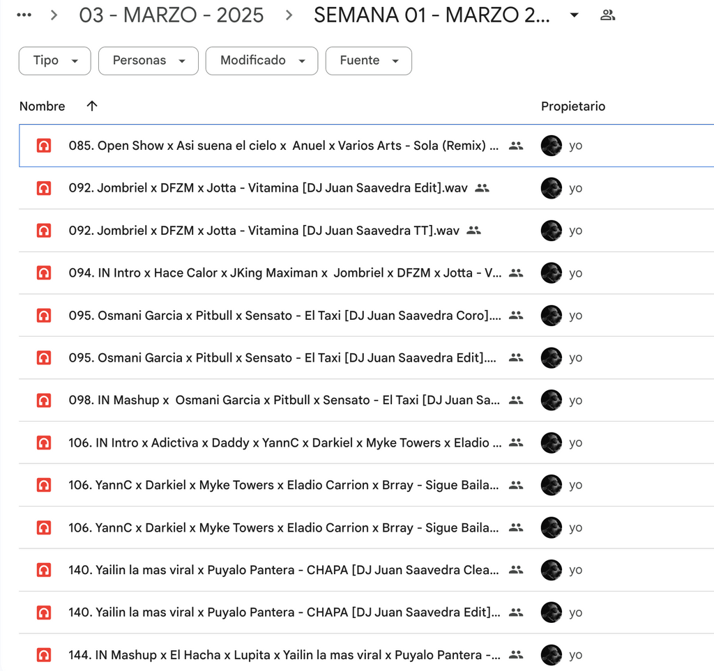 MARZO 2025 UPDATE