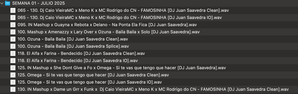 JULIO 2025 UPDATE