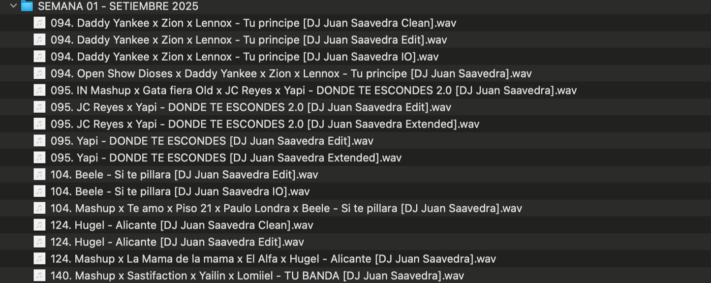 SETIEMBRE 2025 UPDATE