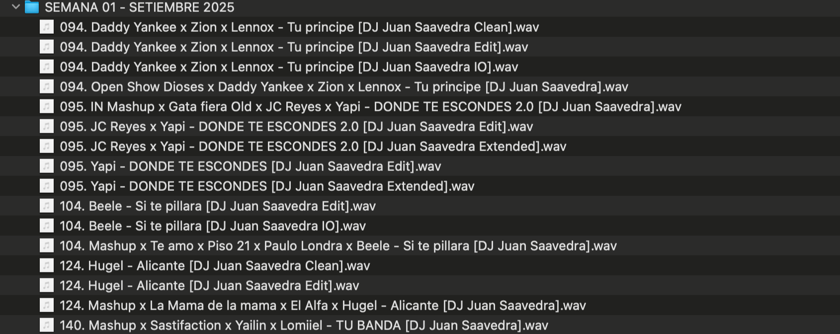 SETIEMBRE 2025 UPDATE
