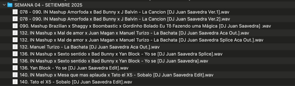 SETIEMBRE 2025 UPDATE