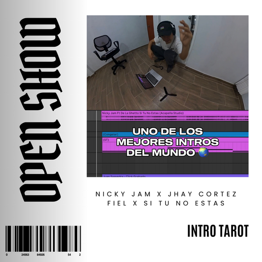 TAROT INTRO OPEN SHOW NICKY JAM X SI TU NO ESTAS