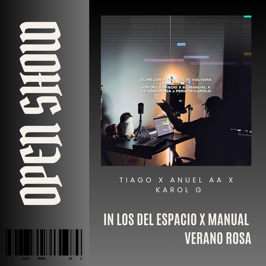 120. Open Show x Los del espacio x El Manual x Karol G x Feid - Verano Rosa [DJ Juan Saavedra]