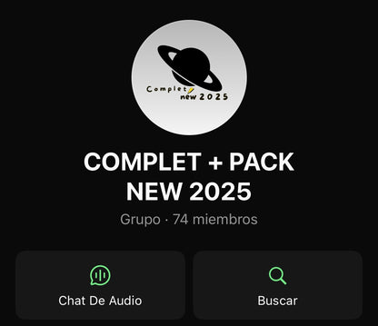 Complet + Pack New 2025 ( ACTUALIZACIÓN SEMANAL)