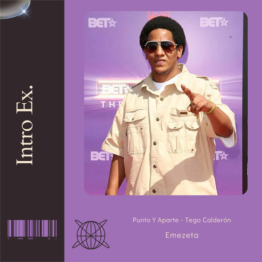 95 - Punto Y Aparte - Tego Calderón - Intro Vocal - @Emezeta25