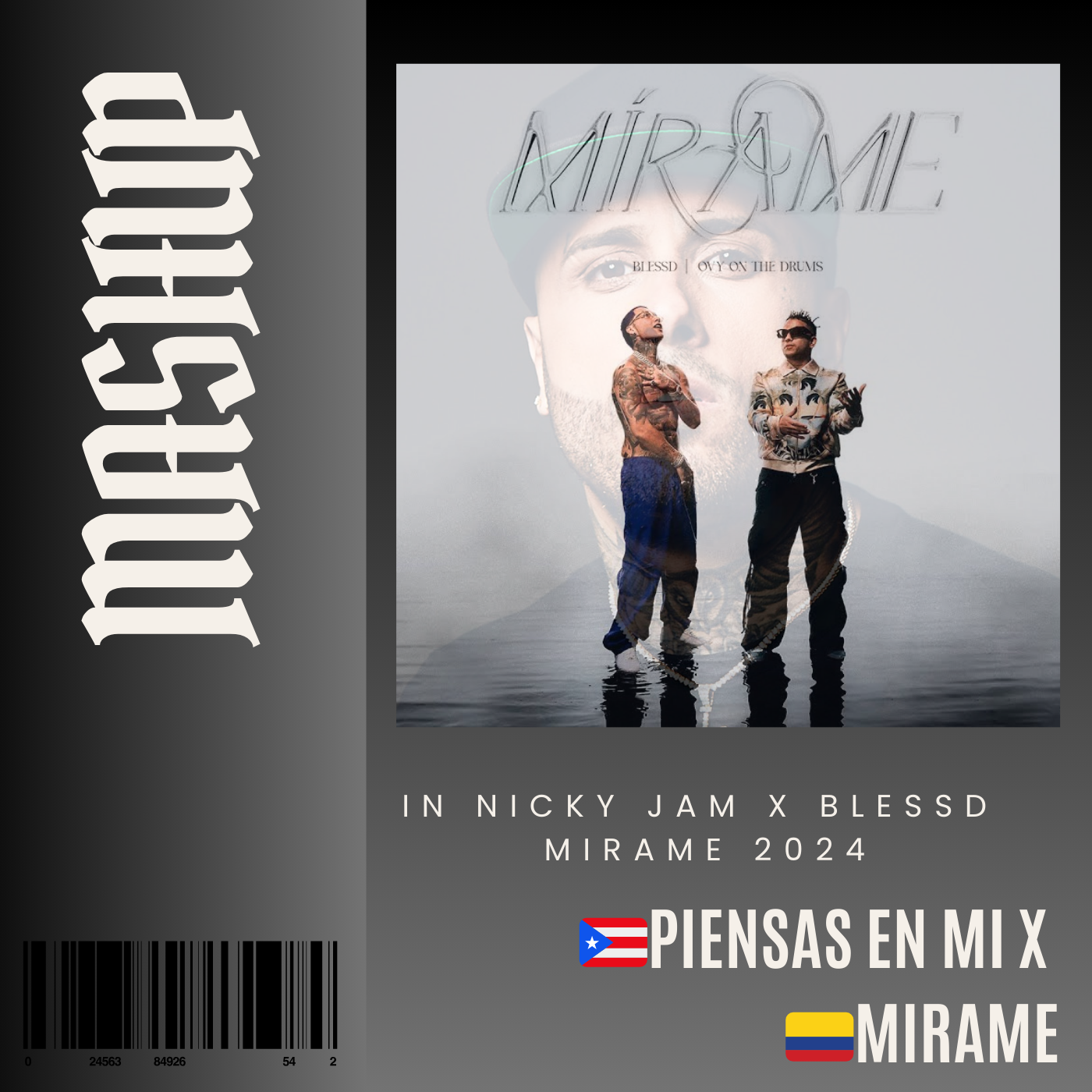088. Mashup x Piensas en mi x Blessd x Ovy On The Drums - Mirame [DJ Juan Saavedra]