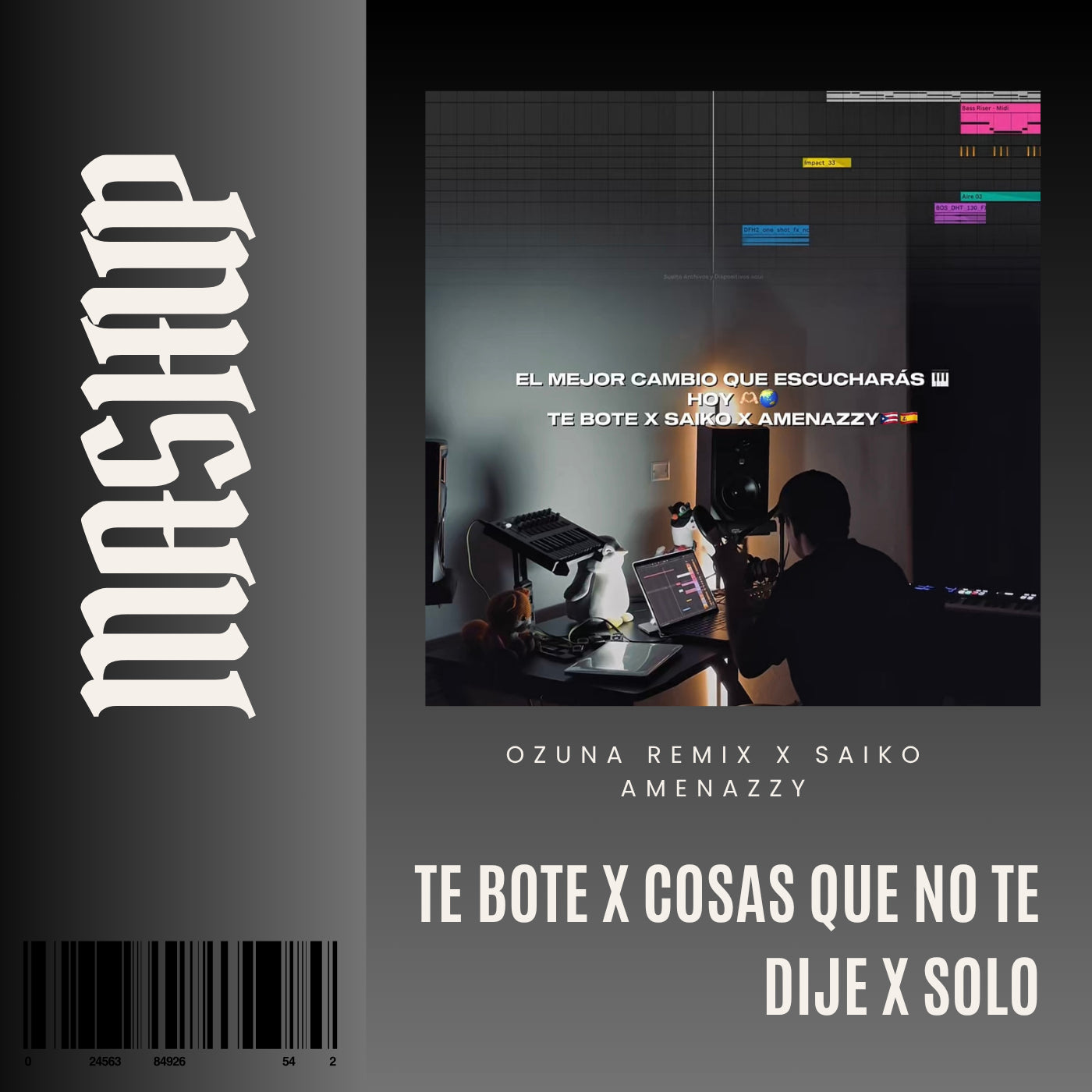 100. Mashup x Saiko x Cosas que no te dije x Solo x Amenazzy x Darell x Ozuna x Remix - Te bote [DJ Juan Saavedra]